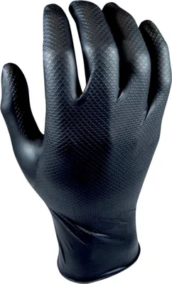 Produktbild von Handschuh Grippaz,schwarz, Gr.XL, Box a 50 Stück