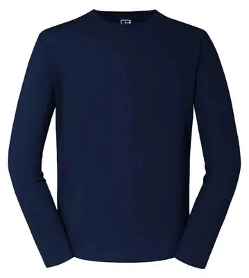 Produktbild von Russell - T-Shirt für Herren, Klassisch, Langärmlig LT4495 (M) (Dunkelblau)