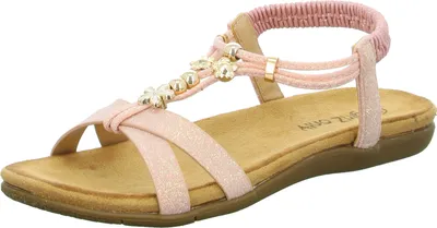 Produktbild von girlZ onlY Kinder-Mädchen-Sandalette Pink, Farbe:rot, EU Größe:36