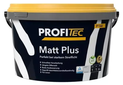 Produktbild von PROFITEC P144 Matt Plus weiß 5 L
