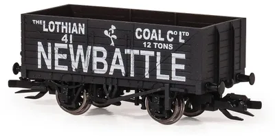 TT:120 Spur 7-Planken-Offener Güterwagen Newbattle