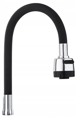 Produktbild von YOKA HOME TUD-1-G Flexible Küchenarmatur Auslauf Schwarz