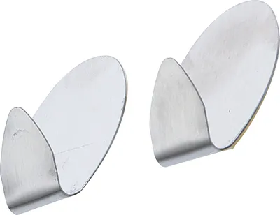 Zdjęcie produktu dla BGS technic Stainless Steel Adhesive Hooks, 26 mm