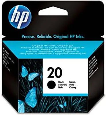 Produktbild von HP 20 - C6614DE schwarz Original Tintenpatrone