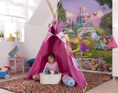 Produktbild von Komar Fototapete "Princess Sunset", bunt, 184 x 254 cm