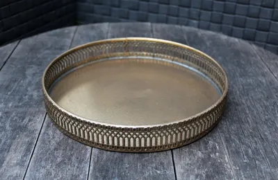 Obrázok produktu pre Podnos zlatý D23cm