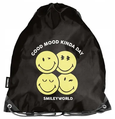 Produktbild von PASO Schuhbeutel für Schule, Reisen, Sport und Turnen – SMILEY WORLD