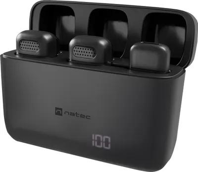 Immagine prodotto di Natec NATEC Hopper Nero Microfono lavalier/Lapel