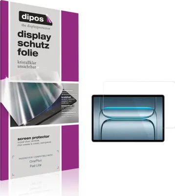 Produktbild von 2x Schutzfolie für OnePlus Pad Lite klar Displayschutzfolie Folie Display Schutz dipos