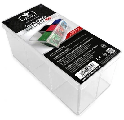 Zdjęcie produktu dla ULTIMATE GUARD UGD010085, Deck Box, Przezroczysty, 1 szt.