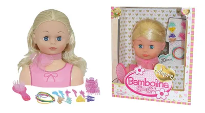 Produktbild von Bambolina Stylingkopf