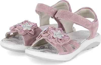 Produktbild von Lurchi Mädchen Sandaletten Sandalen FORINA Rosa Rauleder Größe: 31