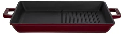 Produktbild von LAVA emaillierte Gusseisen Grillpfanne 26x32 cm, Duo-Fläche, 2,29 Liter