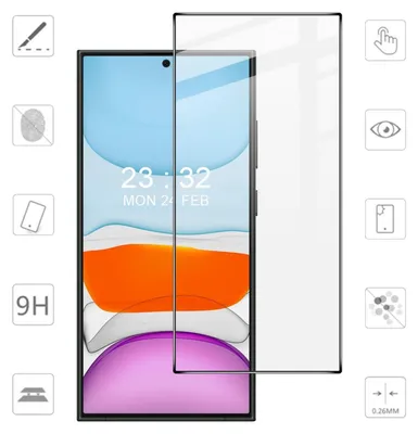 Obrázok produktu pre Ochranná fólia z tvrdeného skla 2x 3D pre Samsung Galaxy S24 Ultra (H9)