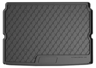 Imagen del producto de Alfombrilla de goma para el maletero/compartimento de carga, compatible con PEUGEOT 2008 II (U)