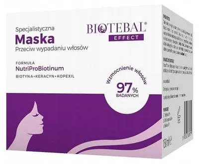Image de Masque anti-chute 150 ml Biotebal EFFECT : renforce et protège