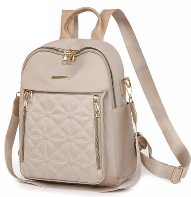 Produktbild von OKWISH Rucksack Freizeitrucksack Reiserucksack Tasche Handtasche Kunstleder Umhängetasche Schultertasche Cermeweiß