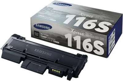 Obrázok produktu pre Samsung Čierna tonerová kazeta MLT-D116S, 1200 strany, Čierna, 1 kusov