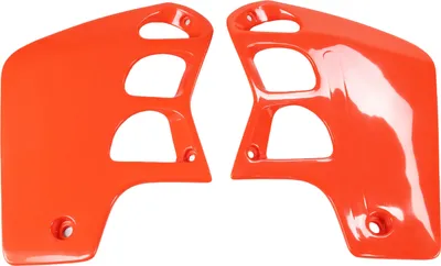 Immagine prodotto di Copertura radiatore UFO PLAST in 2 pezzi per Honda CR R 500 cc, anni di produzione 1989-2001, colore: arancione OEM