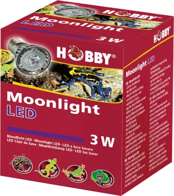 Produktbild von Hobby Moonlight LED, Mondlicht Strahler für Terrarien - 3W