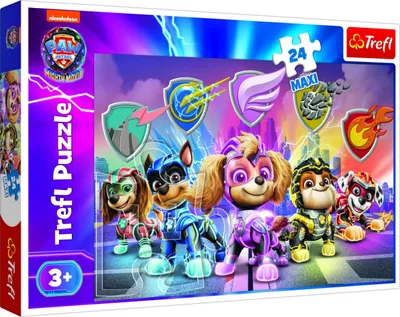 Immagine prodotto di Puzzle MAXI, "I cuccioli di Paw Patrol", 24 pezzi, confezione da 40x27x6 cm