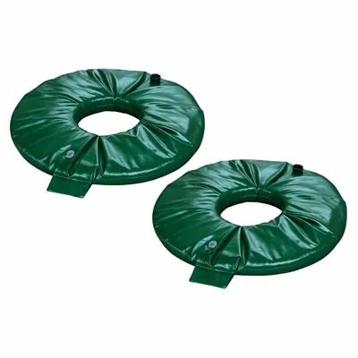 Produktbild von Baumbewässerungsring - GARTENWÄCHTER - PVC 400 g/m² - ca. 55 l Fassungsvermögen - 2er Set