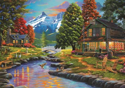 Zdjęcie produktu dla ART PUZZLE Puzzle Dwie ławki 2000 elementów