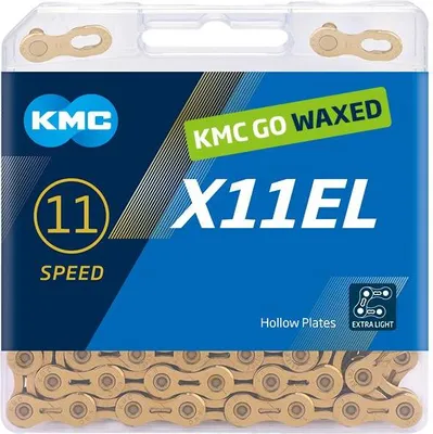Obrázek produktu pro Řetěz KMC X11El Ti-N 1/2 X 11/128" 118Gl voskovaný