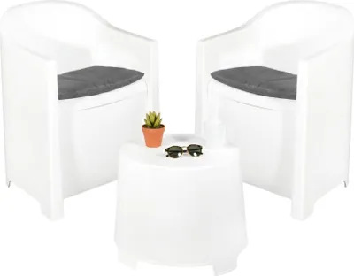Immagine prodotto di Artax - set Salotto da Esterno, Bianco, 2 Posti  Italy