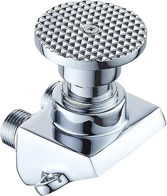 Image de Robinet de salle de bains àmanuelle - Robinet à pédale -sans contact - Robinetterie - Robinet de lavabo - Utilisation hygiénique