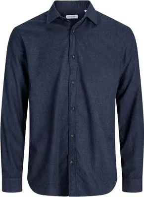 Immagine prodotto di Jack & Jones Classic Melange Camicia a braccio lungo Blau 12 anni Jungen Blau 12 anni