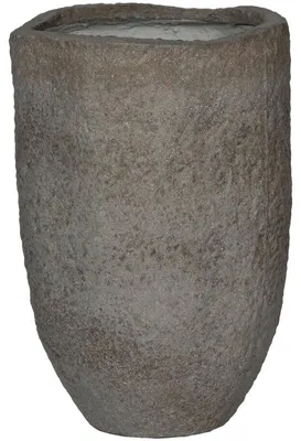 Produktbild von Tontöpfe Blumentopf Übertopf Übertopf grau D 38cm H 56cm Öffnung 31cm