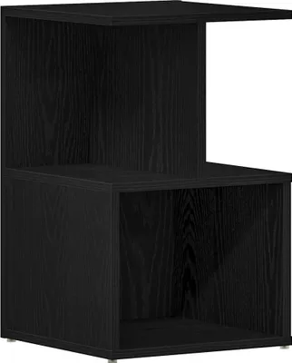 Immagine prodotto di Armadio da Notte Rovere Nero 35 x 35 x 55 cm Legno multistrato