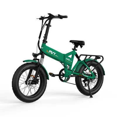 Produktbild von PVY Z20 Plus 1000 Elektrisches Fahrrad - 250W Motor 48V16.5AH Batterie 120KM Reichweite Hydraulische Scheibenbremse - Grün