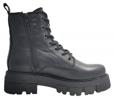 Productafbeelding van Apple of Eden Castle Damenschuhe Schnürstiefel Schwarz Freizeit