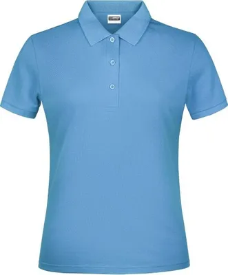 Produktbild von Promo Polo Lady Klassisches Poloshirt sky-blue, Gr. XS