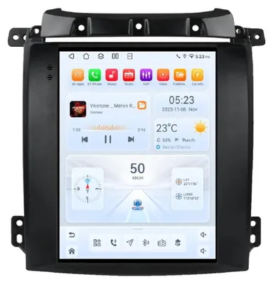 Immagine prodotto di CarPlay, funzioni multimediali, sistema di navigazione, compatibile con Kia Sorento BL dal 2002 al 2006, modello QS4 KI