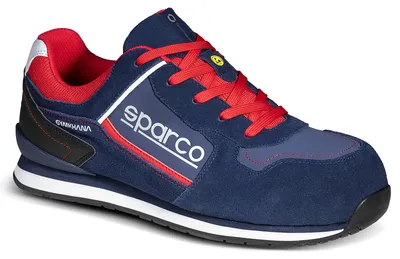 Produktbild von Sicherheitsschuh SPARCO GYMKHANA TACOMA ESD S3 SRC HRO (blau marine/rot)