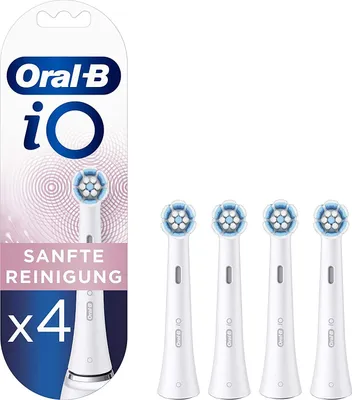 Produktbild von Oral-B iO Aufsteckbürsten Sanfte Reinigung 4er  FFU
