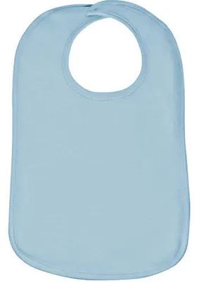 Productafbeelding van Link Kids Wear - "Olli 01" babylapje, katoen uit biologische teelt, model LT4347 (one size) (lichtblauw)