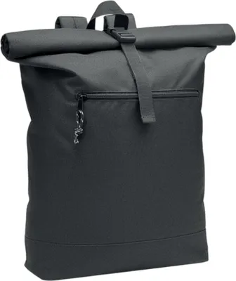Produktbild von MidOcean - Rucksack "Napa", Roll Top, rPET (Recyceltes Polyethylen-Terephthalat) MO1230 (Einheitsgröße) (Schwarz)