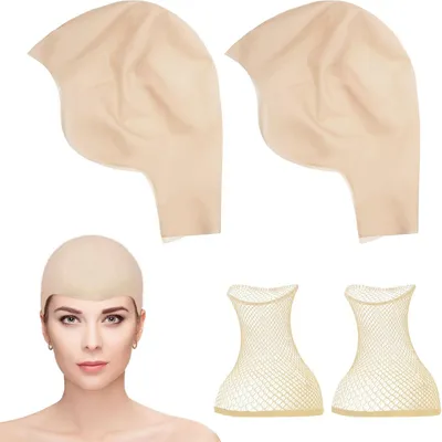 Obrázok produktu pre Sada plešatých hláv 4 kusy, latex, pre make-up a kostýmy