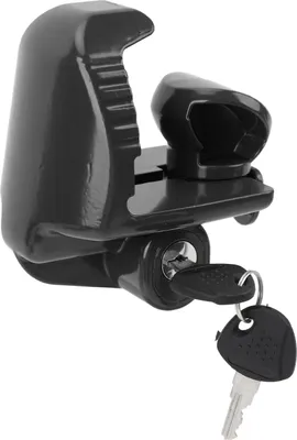 Zdjęcie produktu dla Trailer Hitch Lock with Keys High Security Heavy Duty Universal Fit RV Coupler Lock for 1 7/8inch 2inch 2 5/16inch Couplers Black