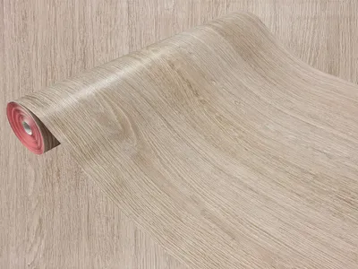 Produktbild von DecoMeister Selbstklebende Folie nach Maß – Klebefolien in Holzoptik – Marmoroptik – Möbelfolie – Lederoptik – Einfarbig – 90x25 cm Eiche Santana Kalk