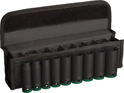 Produktbild von PRO Impact Steckschlüsselsatz Set, 1/2", tief, 9-tlg.