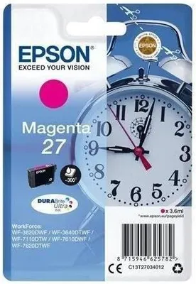 Produktbild von Tintenpatrone , Epson T2703 Magenta , Réveil , C13T27034012