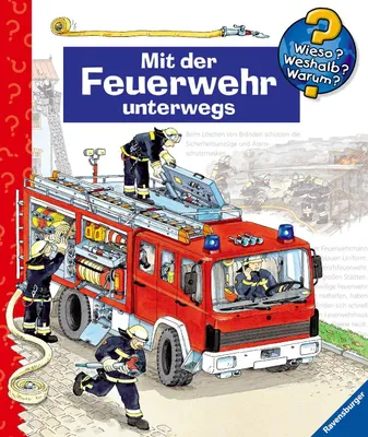 Produktbild von Mit der Feuerwehr unterwegs (Wieso? Weshalb? Warum? ab 4 Jahren)
