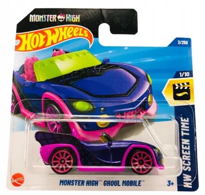 Produktbild von Hot Wheels Monster High Ghoul Mobile Spielzeugauto Mattel 2025