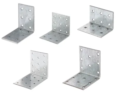 Obrázek produktu pro Alberts 820305 Lochplattenwinkel, sendzimirverzinkt, 80 x 80 x 80 mm, 25er Set