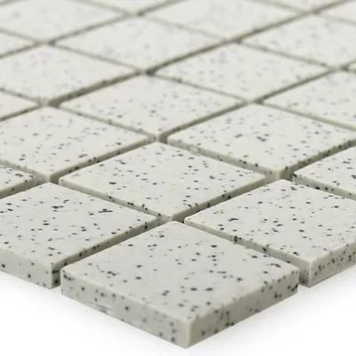 Produktbild von Keramik Mosaikfliesen Luanda Beige Quadrat